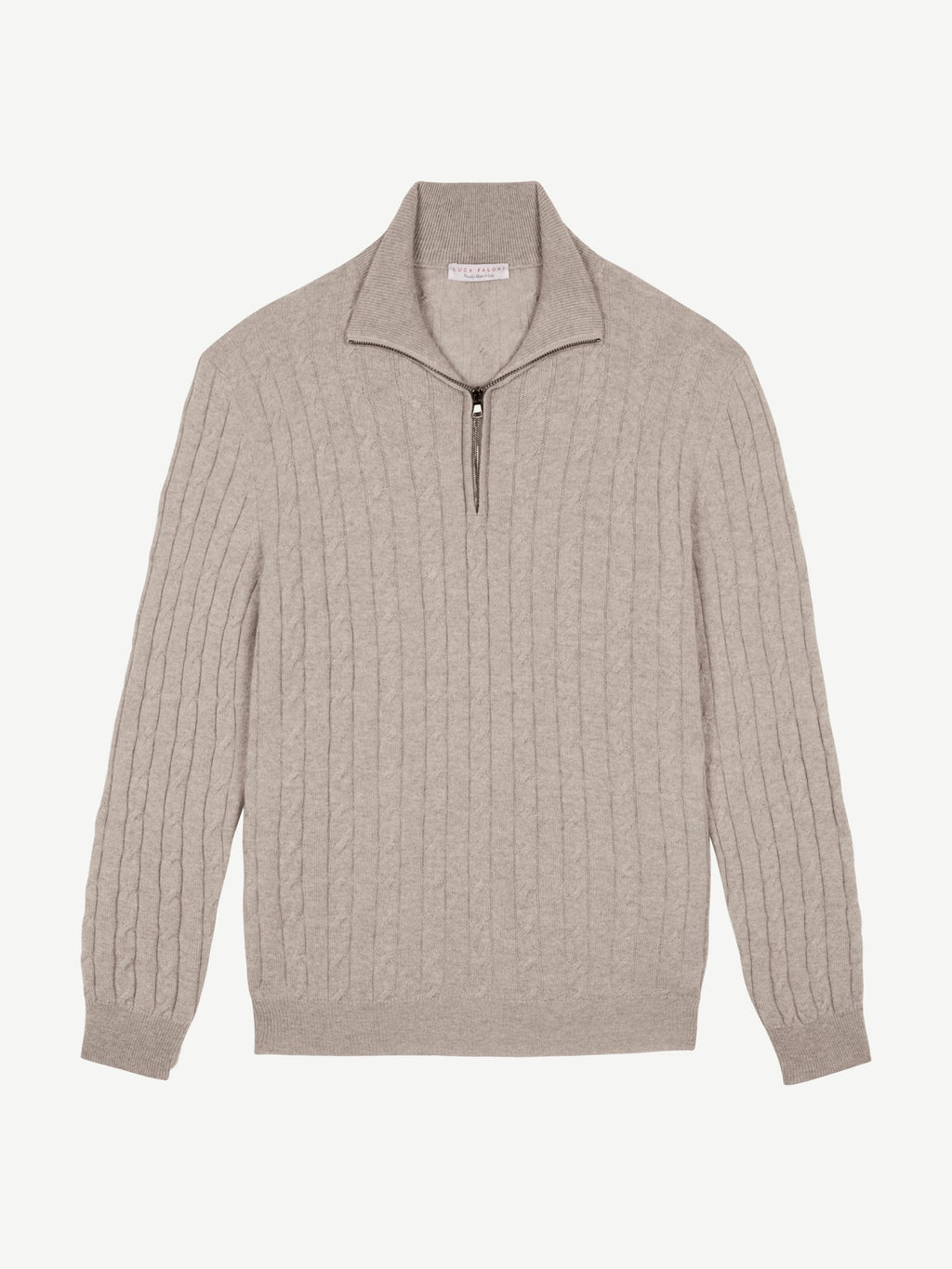 WOOLEN Quarter-Zip Jumper