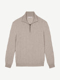 WOOLEN Quarter-Zip Jumper