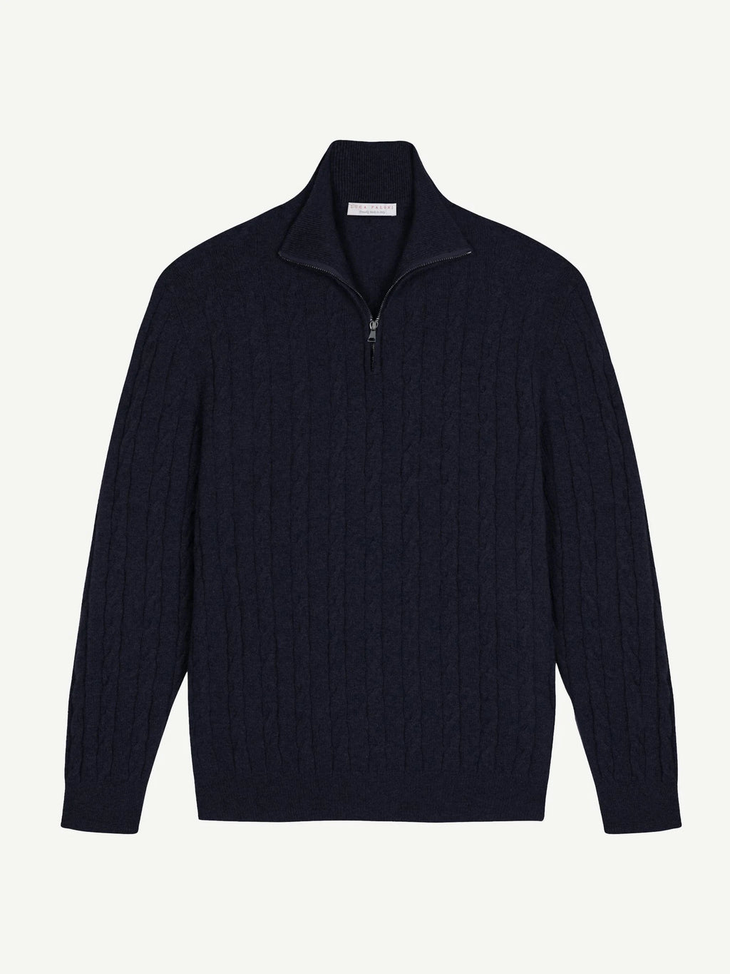 WOOLEN Quarter-Zip Jumper