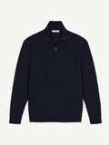WOOLEN Quarter-Zip Jumper