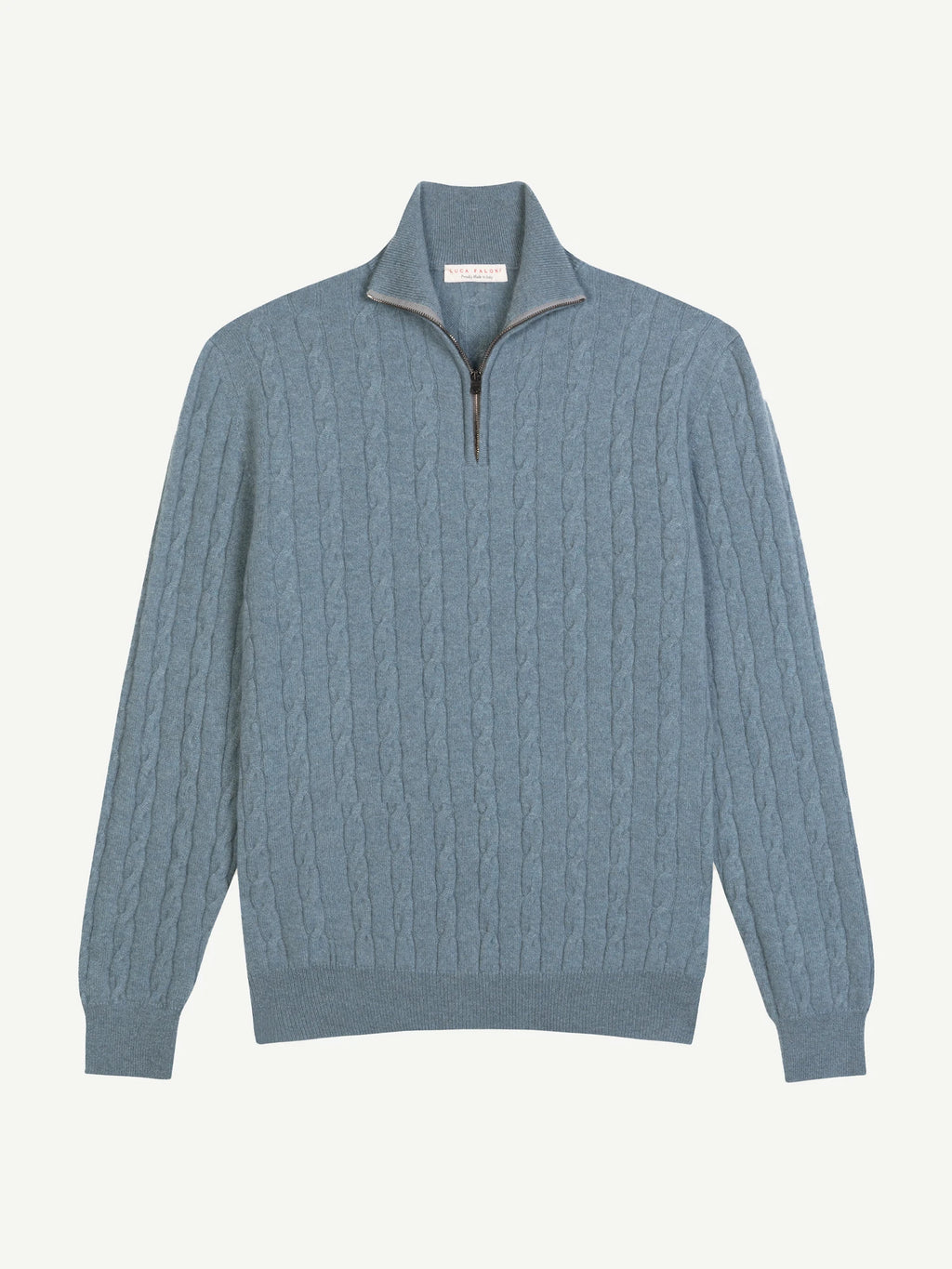 WOOLEN Quarter-Zip Jumper
