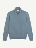 WOOLEN Quarter-Zip Jumper
