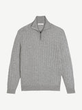 WOOLEN Quarter-Zip Jumper