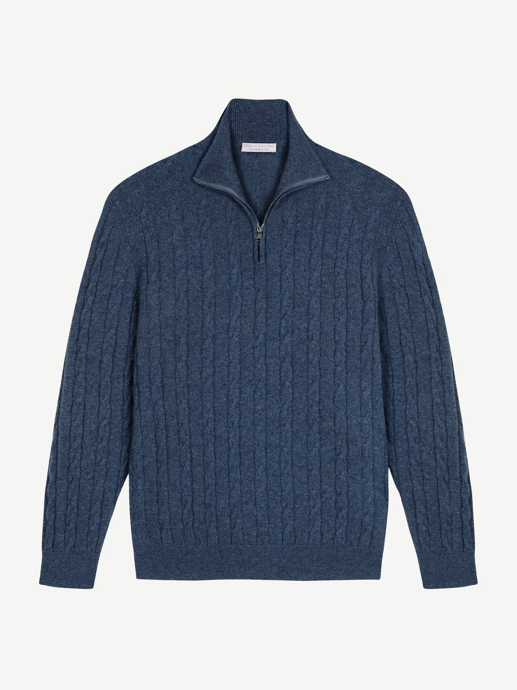 WOOLEN Quarter-Zip Jumper