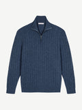 WOOLEN Quarter-Zip Jumper