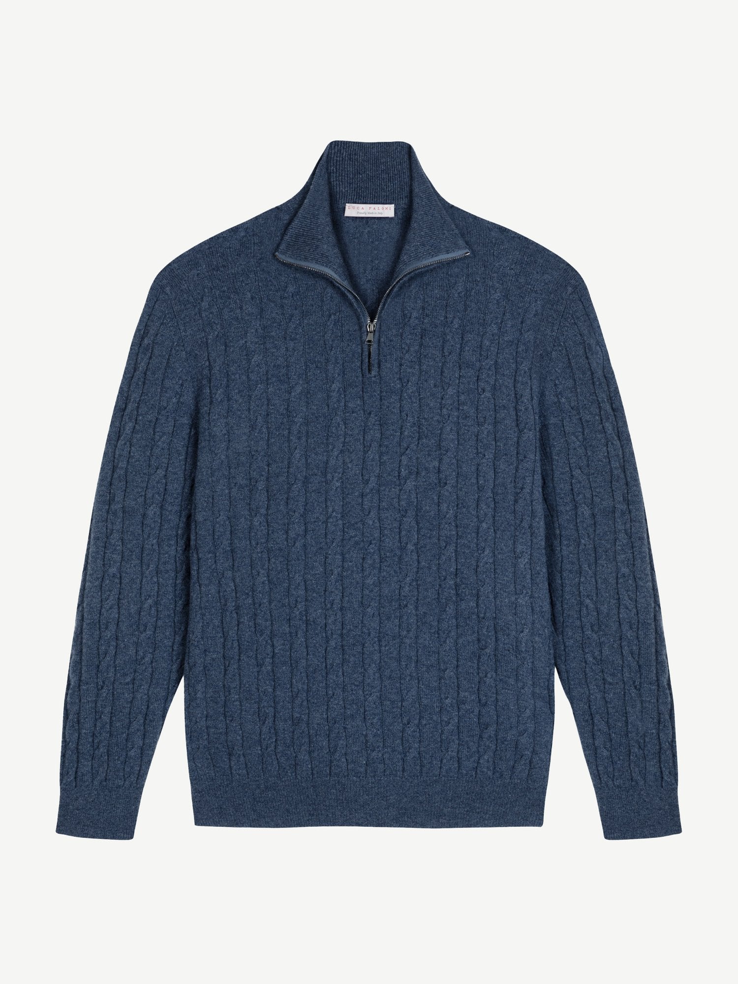 WOOLEN Quarter-Zip Jumper