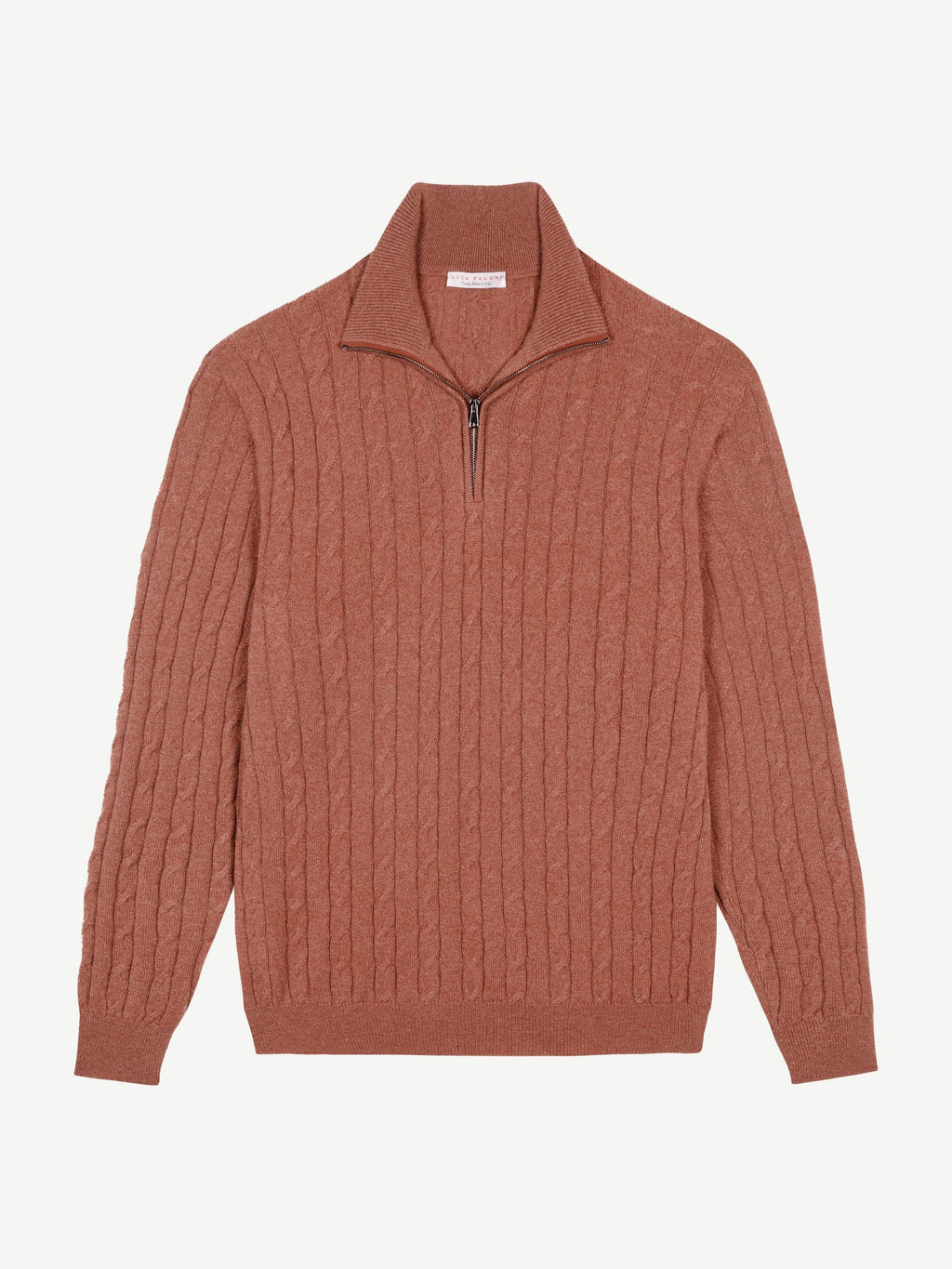 WOOLEN Quarter-Zip Jumper