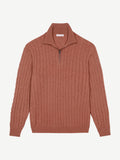 WOOLEN Quarter-Zip Jumper