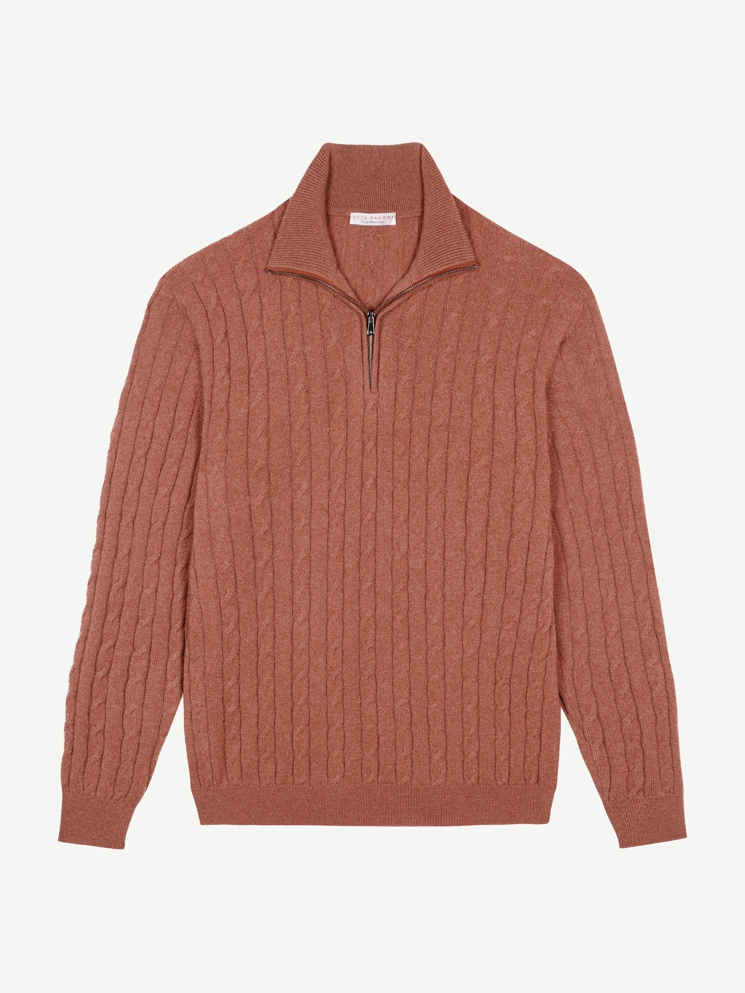 WOOLEN Quarter-Zip Jumper