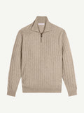 WOOLEN Quarter-Zip Jumper